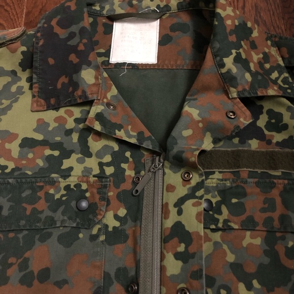 Vintage German Army Surplus Shirt - Picture 2 of 4